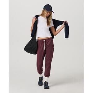 Vuori Burgundy Track Joggers
